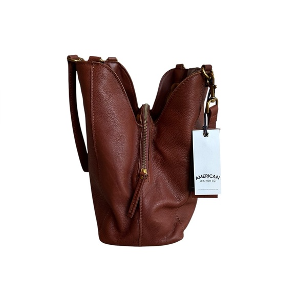 American Leather Co Austin Shoulder Bag - Picture 6 of 13